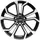 itWHEELS Ella 7,5 x 17 5 x 108 ET45 Schwarz Poliert