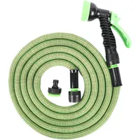Floraworld Gartenschlauch verl. bis 10m Classic Inkl. Armaturen-Set Kunststoff