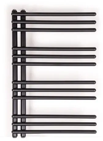 SAT HTO Heizkörper kombiniert 74x50 cm Schwarz matt SATRAHTO500740BL