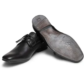 VITAFORM Schnürschuh Herren Schwarz 46,5