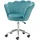 Baroni Home Gepolsterter Sessel Tiffany-Samt weiß