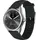 Withings Scanwatch 2 42 mm schwarz, Sport Fluorelastomer-Armband schwarz/silber