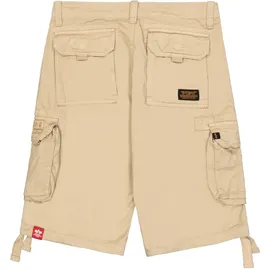 Alpha Industries Jet Cargo Shorts Bone White 31