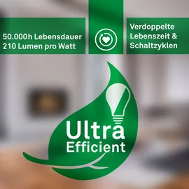 Briloner LED-Leuchtmittel Reflektor GU10 2,5W klar 3000K EEK A 2er