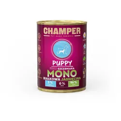 CHAMPER Puppy Jagnięcina Monoprotein Welpenfutter 400 g