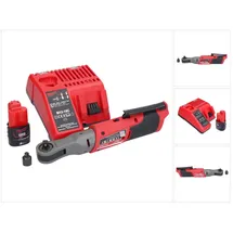 Milwaukee M12 FIR38-301 Akku Ratsche 12 V 75 Nm 3/8" 1/4" + 1x Akku 3,0 Ah + Ladegerät