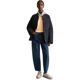 Marc O'Polo Marc OߴPolo Denim Damen, Steppjacke mit Bomberkragen regular fit, blau depths, L, - L