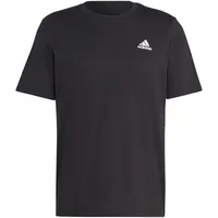 Adidas Essentials Single Jersey Embroidered Small Logo T-Shirt Black L