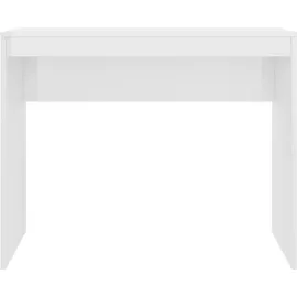vidaXL Schreibtisch Hochglanz-Weiß 90x40x72 cm Holzwerkstoff