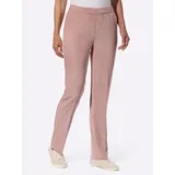 Sieh an! Cord-Hose komfortabel Rosa 22
