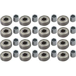 IMPALA ABEC 7 Kugellager 16er-Pack silver