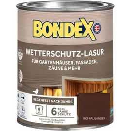 Bondex Wetterschutz Lasur Rio-Palisander seidenmatt 0,75 l