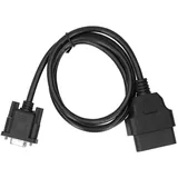 KIMISS 16-poliger Obd2-zu-rs232-db9-kfz-diagnoseschnittstellenadapter-verlängerungskabelanschluss