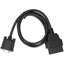 KIMISS 16-poliger Obd2-zu-rs232-db9-kfz-diagnoseschnittstellenadapter-verlängerungskabelanschluss