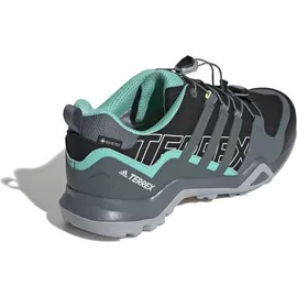 adidas Terrex Swift R2 GTX Damen Core Black/Blue Oxide/Acid Mint 40 2/3