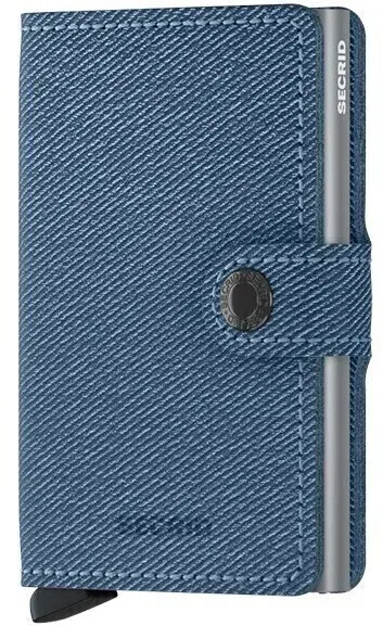 SECRID - MINIWALLET - TWIST - jeans blue