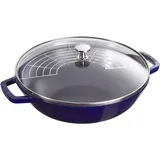 Staub Wok 30 cm, mit Deckel