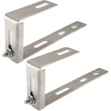 Square Hooks für Montageset Balkonkraftwerk Gelände (für 1 Modul)