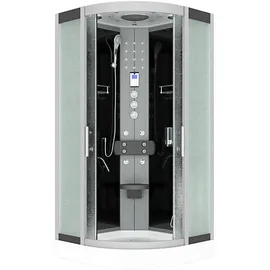 AcquaVapore Komplettdusche Duschkabine Fertigdusche Dusche D58-03M1 80x80 cm, ohne 2k Scheiben Versiegelung