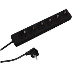 Bachmann SELLY - Steckdosenleiste - Ausgangsanschlüsse: 6 (6 x Spannung)