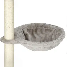 SPRINGOS Kratzbaum Aussichtsplattform 108 cm grau