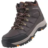 SKECHERS Relment Daggett Trekking Shoes, Chocolate Synthetic, 46 EU