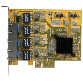 Startech StarTech.com 4 Port PCIe Gigabit Netzwerkkarte,