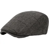 1 Stück, Schiebermütze Herren, Barrett Mütze Herren, Baskenmütze, Flatcap Herren