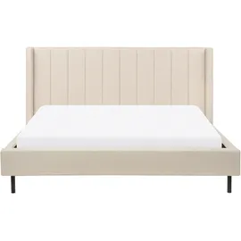Beliani Polsterbett 180 x 200 cm Beige