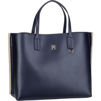 Tommy Hilfiger Iconic Tommy Satchel (Space Blue),