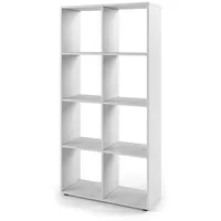 Vicco Raumteiler Scutum 143 x 72 x 29 cm Weiß