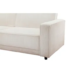 dorel home »Allie Schlafsofa 230 cm mit Relaxfunktion in der Rückenlehne«, Schlaffunktion (108/194,5cm), trendiger Cord o. pflegeleichter Velours