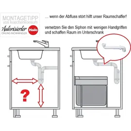 HAILO AS Rondo Comfort 20/10/10/D/KS/ME 40 l hellgrau