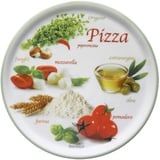 Pizzateller Napoli Pizzafoods grün 33cm - 04018#ZP1