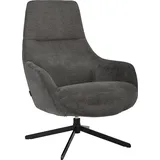 INOSIGN Drehsessel »CLARINDA moderner Ohrensessel drehbar, TV-Sessel, Relaxsessel«, 360-Grad drehbar, robustes Metallgestell