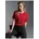 TRIGEMA T-Shirt TRIGEMA T-Shirt 100 Baumwolle Damen Gr M braun kirsch Single Jersey 100 Baumwolle Basic lang Rundhals Shirts T-Shirt