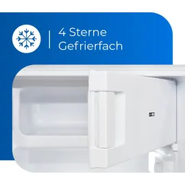 Exquisit KS16-4-E-040E Kühlschrank (109 l, 850 mm hoch, Weiß)