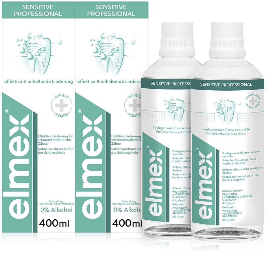 elmex SENSITIVE PROFESSIONAL Zahnspülung Doppelpack