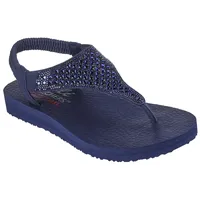 SKECHERS "MEDITATION-ROCKSTAR", Damen, Sandalen, blau Größe 41 - 41