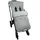 Kaiser Sommerfußsack Aurora universal passend für alle Gurtsysteme für Kinderwagen, Buggy & Fahrradanhänger - Light Grey