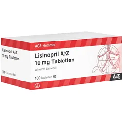 Lisinopril AbZ 10 mg Tabletten 100 St