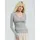 seamless basic Funktionstop SEAMLESS BASIC "Seamless Basic Top Cotton", Damen, Gr. S/M, grau melange, Obermaterial: 100% Baumwolle, Tops