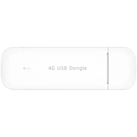 Huawei Zowee 4G LTE USB-Dongle-CAT4, Download-Geschwindigkeit bis zu 150 Mbps, Plug & Play,weiß