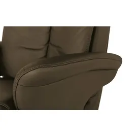 HIMOLLA Sessel 7418 Leder 81 x 111 x 95 cm Braun elektrisch