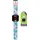 Kids Euroswan Lilo & Stitch Digitale LED-Uhr 0 mm Kunststoffgehäuse Blau/Rot Silikonarmband onesize