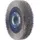 Pferd Rundbürste breit ungezopft Ø150x38 variable Bohrung Stahl-Draht-Ø0,20