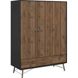 Andas Kleiderschrank »RY« mit 3 Türen und 3 Schubladen, Breite/Höhe 150/200 cm
