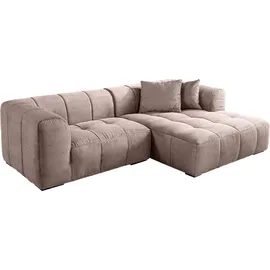 Riess-Ambiente Ecksofa Cord 3-Sitzer Beige