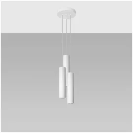 Sollux Lagos 3-flg. 20 cm rund weiß