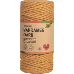 folia Makramee Garn gelb
